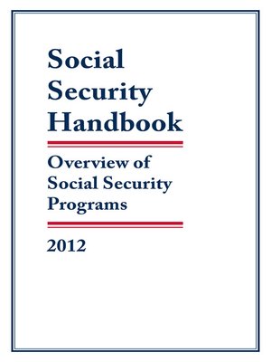 cover image of Social Security Handbook 2012